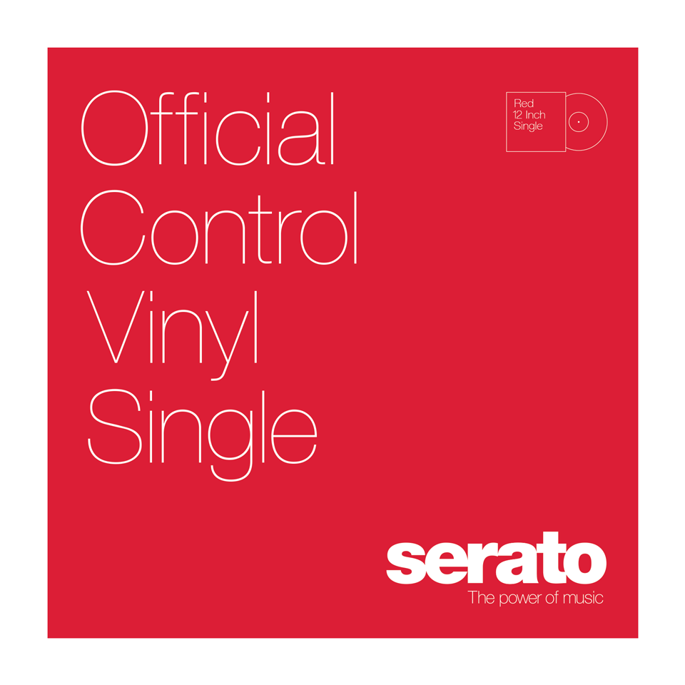 Serato Performance Series 12" Control Vinyl Red (Single)