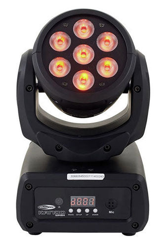 Showtec KANJO WASH RGB Mini-Moving Head Lighing Effect LAST 2 UNITS